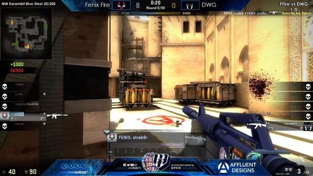 DwG vs Fenix Fire | (bo3) Map 1 Mirage | $1,000 RGN NA Intercontinental Ro8 смотреть онлайн