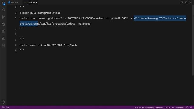 Postgres with docker смотреть онлайн
