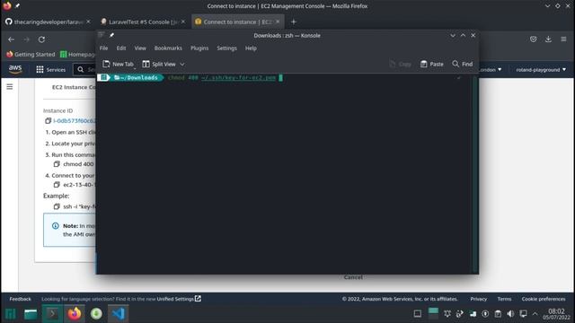 09 AWS ec2 setup - Laravel CI/CD with Jenkins, Docker and AWS смотреть онлайн