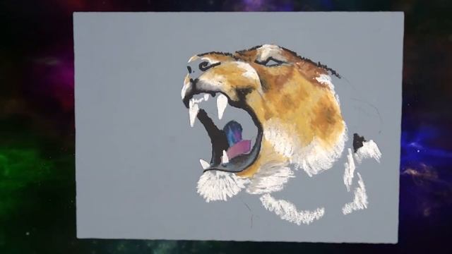 Как нарисовать львицу / How to draw a lioness смотреть онлайн
