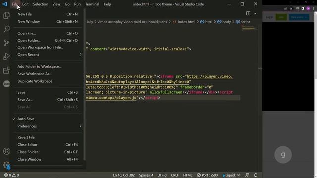 How to Autoplay Vimeo Video Embed on Any Plan | EASY смотреть онлайн