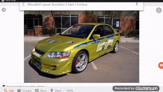 Do you like Mitsubishi Lancer Evolution for 2 Fast 2 Furious смотреть онлайн
