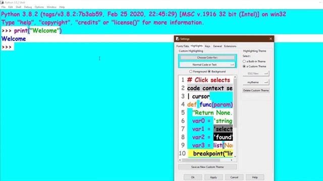 How to Configure Python IDE - Python Programming - Set font size for Python смотреть онлайн