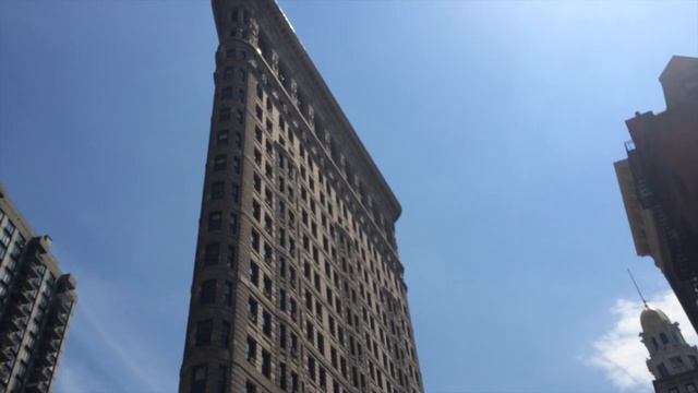 VLOG: Нью-Йорк, Flatiron building ("Утюг") смотреть онлайн