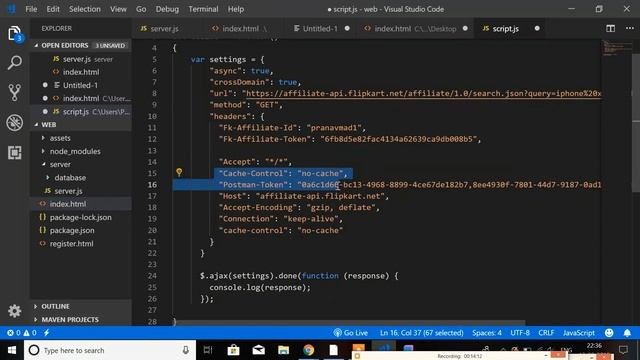 Flipkart Affilate API Tutorial: How to use flipkart product search API stepwise tutorial | Part-2 смотреть онлайн