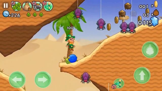 Lep's World 3 Level 08-19 ¦ All Gold Pots collected! смотреть онлайн