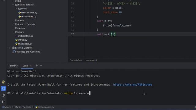Creating LATEX Objects in Manim | Manim Tutorials смотреть онлайн