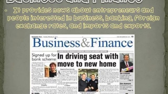Parts of a NEWSPAPER - / Perfect for Everybody / смотреть онлайн