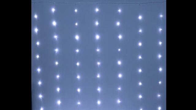 Гирлянда для улицы ЗАНАВЕС "Хвост" ш3м* в3м 300 ламп LED, 8 реж, USB, 220V + пульт,IP-54. Белый смотреть онлайн