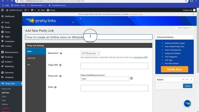 How to shorten link in WordPress for FREE смотреть онлайн