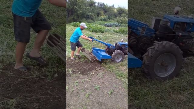 готуєм ділянку під газонну траву активною фрезою смотреть онлайн
