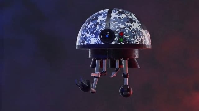 SCI-FI робот в Блендер 3д смотреть онлайн