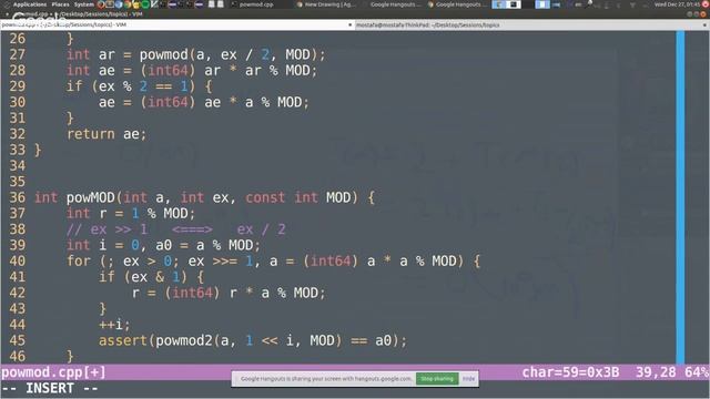 Modular inverse and Binary exponentiation смотреть онлайн