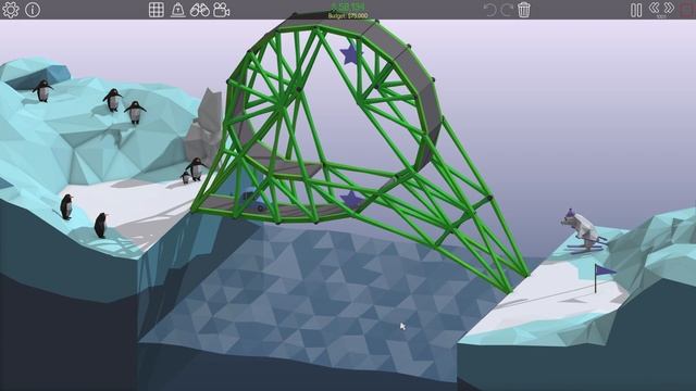 Poly Bridge - Level 3-3