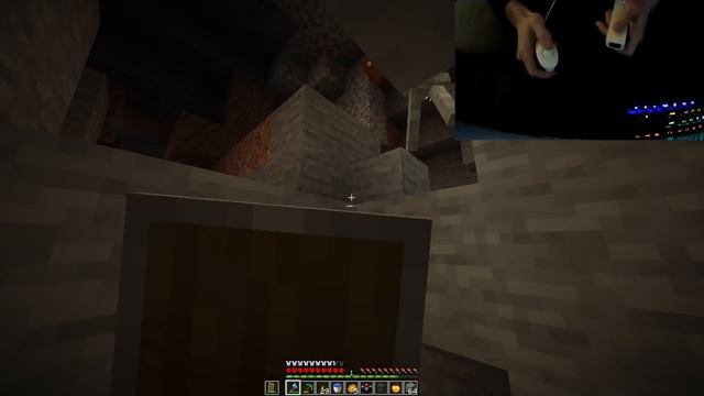 Beating Minecraft Hardcore With A Wii Remote смотреть онлайн