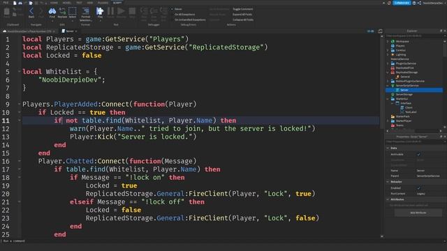 How to make a SERVER LOCKING SYSTEM | ROBLOX STUDIO смотреть онлайн