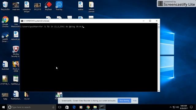 How to ping multiple ip addresses from cmd prompt смотреть онлайн