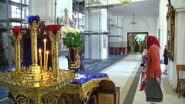 Начата роспись Свято-Казанского Собора смотреть онлайн