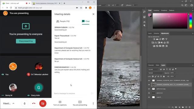 Photoshop Tricks by Dr. George Gabriel Richard Roy 3-4-2021 смотреть онлайн