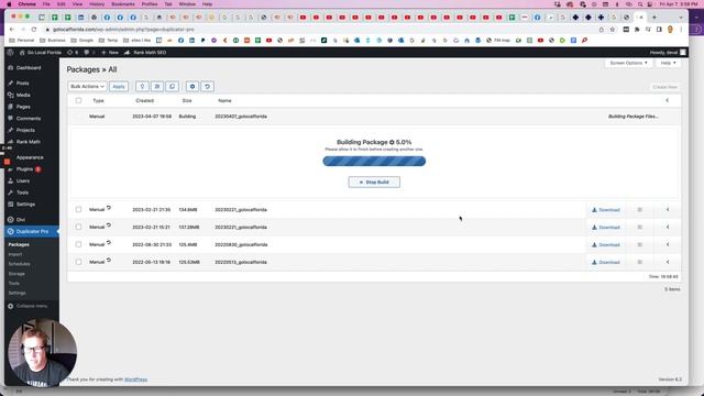 How to back up a WordPress website смотреть онлайн