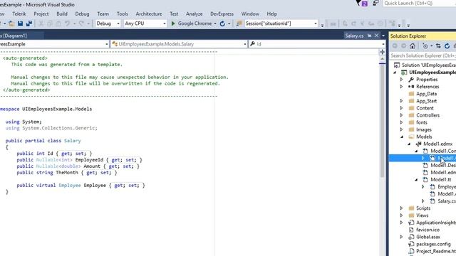 Telerik Kendo UI ASP.Net MVC Part 3(Create ADO Entity Data Model) смотреть онлайн