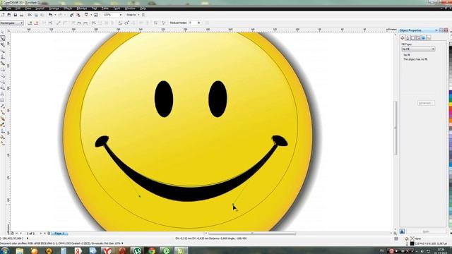 COREL DRAW Векторная графика Обрисовка смотреть онлайн