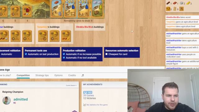 Automatic Preferences on Board Game Arena смотреть онлайн