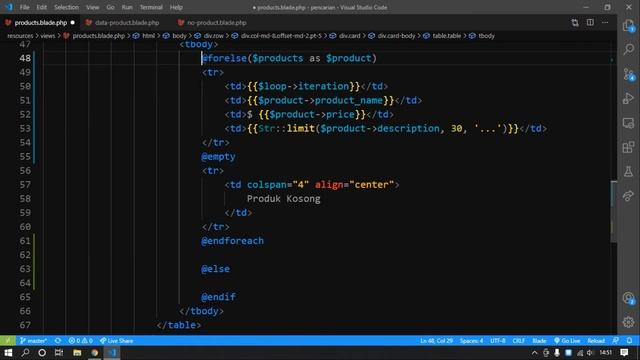 Membuat Foreach 1 (Satu) Baris Di Laravel смотреть онлайн