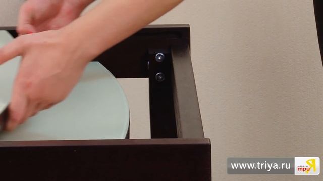 Обеденный раздвижной стол со стеклом «Танго Т1» С-361 | Стул «Рондо» Т1 С-381 Венге ткань №10 смотреть онлайн