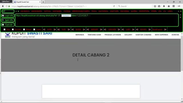 Sql Injection Bypass (Forbidden 403) POC | 2022 | Bug Hunters | Indonesia | kopditswastisari.id | смотреть онлайн