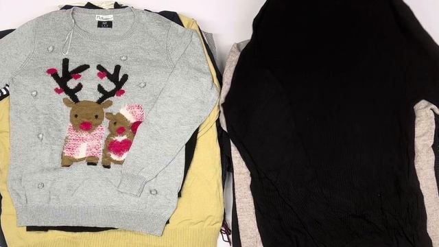 ❌Лот 21755. Світер мікс Швейцарія - 1й сорт. Вага 20кг. Ціна 3€\кг. Євроманія опт. смотреть онлайн