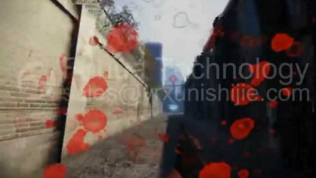 VR treadmill / VR shooting game 1 смотреть онлайн