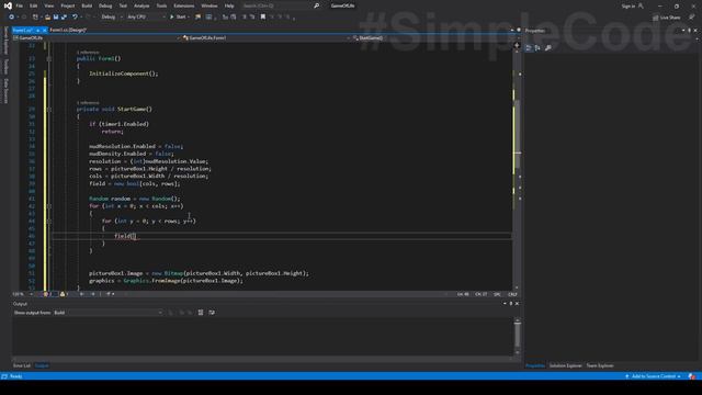 №114. C#. Симуляция жизни на C#. Часть 1 смотреть онлайн