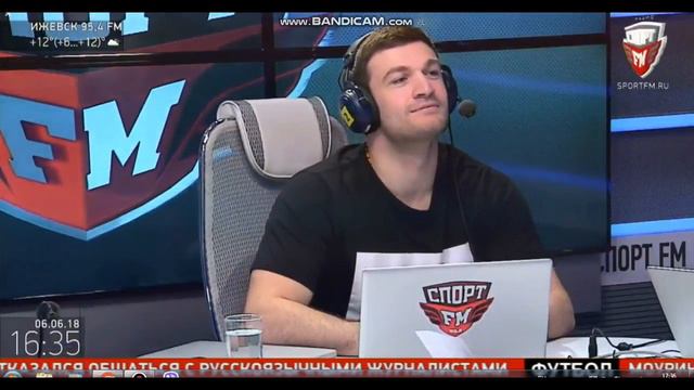 Торнике Квитатиани в гостях у Спорт FM 93.2 смотреть онлайн