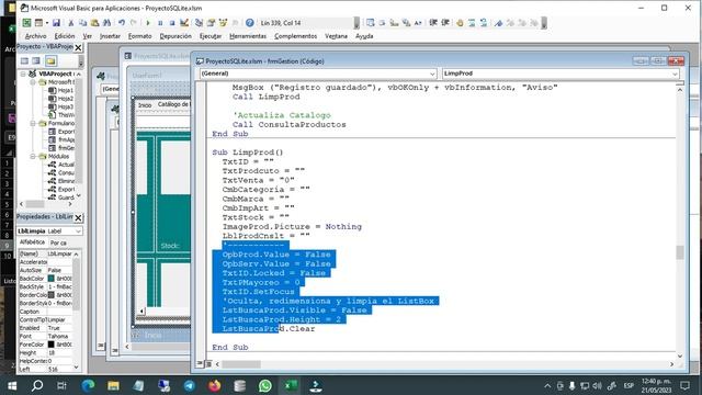 3️⃣6️⃣➖✅ FORMULARIO PRODUCTOS (QUINTA PARTE) ▶️SQLITE - VBA (VISUAL BASIC PARA APLICACIONES)? смотреть онлайн