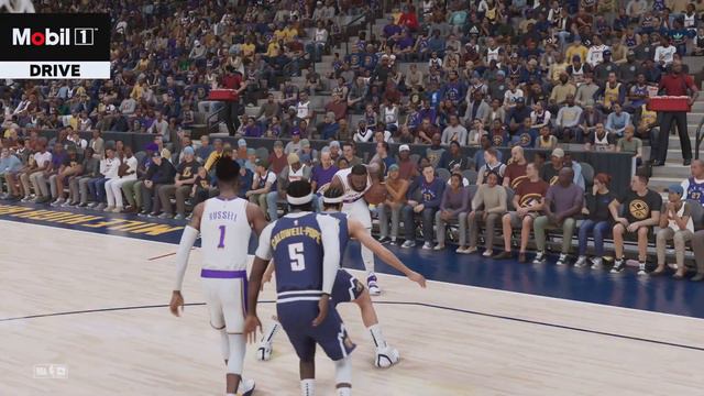 NBA 2K23 Gameplay PS5 - AD & LeBron Can't Be Stopped! NBA 2023 Playoffs | Lakers vs Nuggets смотреть онлайн