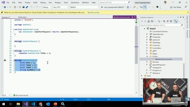 .Net Core SignalR & gRPC | Dev SuperPowers .Net Core Tour | Part 8 смотреть онлайн