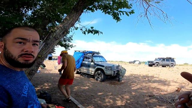 Отдых на озере Балхаш дикарями. смотреть онлайн