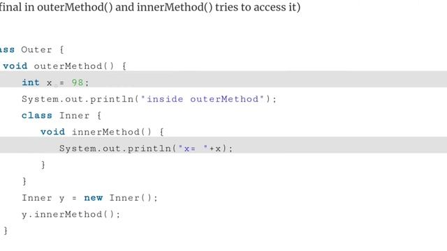 Java OOP - Lesson 26 Inner Class and Anonymous Classes {جافا بالعربى} смотреть онлайн