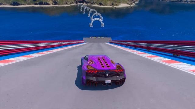 GTA V Mega Ramp On Monster truck, Jets and Boats By Trevor and Friends Stunt Map Racing Challenge смотреть онлайн