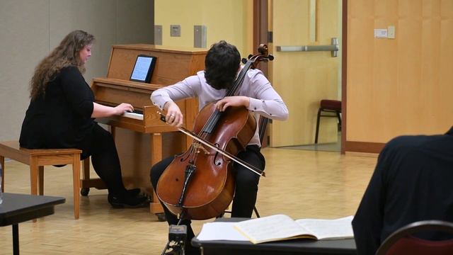 Cello Concerto in B Minor, first movement, Dvorak смотреть онлайн