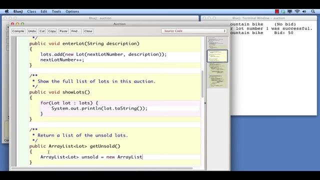 Chapter 4: VN 4.2 Solving the getUnsold exercise смотреть онлайн