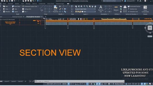 How to draw an Architectural Plan in AUtoCAD | Architecture Planning in AutoCAD Lectures are coming смотреть онлайн