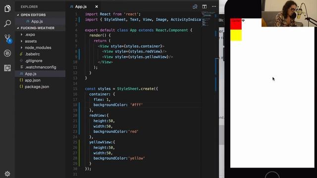 리액트 네이티브로 날씨앱 만들기 #8 React Native Layouts with Flexbox смотреть онлайн