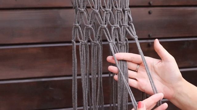 Авоська за вечер своими руками. Трендовый аксессуар. Макраме.