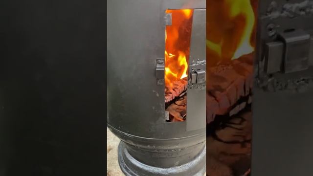 Печь под казан своими руками из старого бойлера? смотреть онлайн