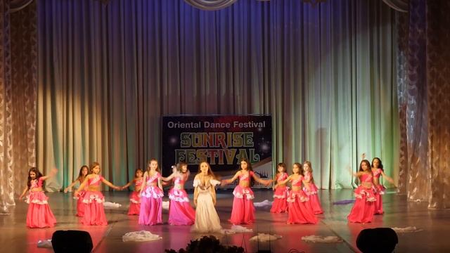 Детская группа восточного танца - школа танца "ФЕЕРИЯ" смотреть онлайн