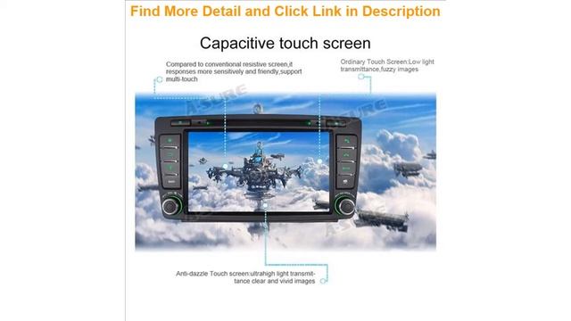 Top A-Sure 7 Inch 2 Din Car Multimedia Radio DVD player Stereo GPS Navigation For SKODA Octavia Yet смотреть онлайн