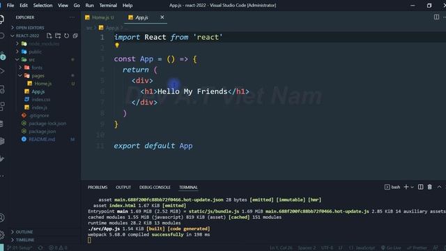 ReactJS Tutorial #02 - What’s React & Components смотреть онлайн