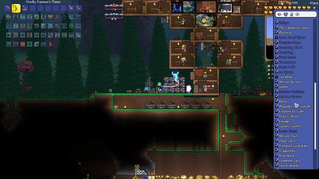 3 Idiots fight literal god in Terraria Calamity смотреть онлайн